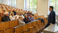 Foto mit Impressionen von der Verleihung des Goldenen Diploms