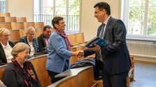 Foto mit Impressionen von der Verleihung des Goldenen Diploms