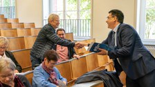 Foto mit Impressionen von der Verleihung des Goldenen Diploms