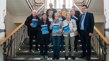 Foto mit Impressionen von der Verleihung des Goldenen Diploms