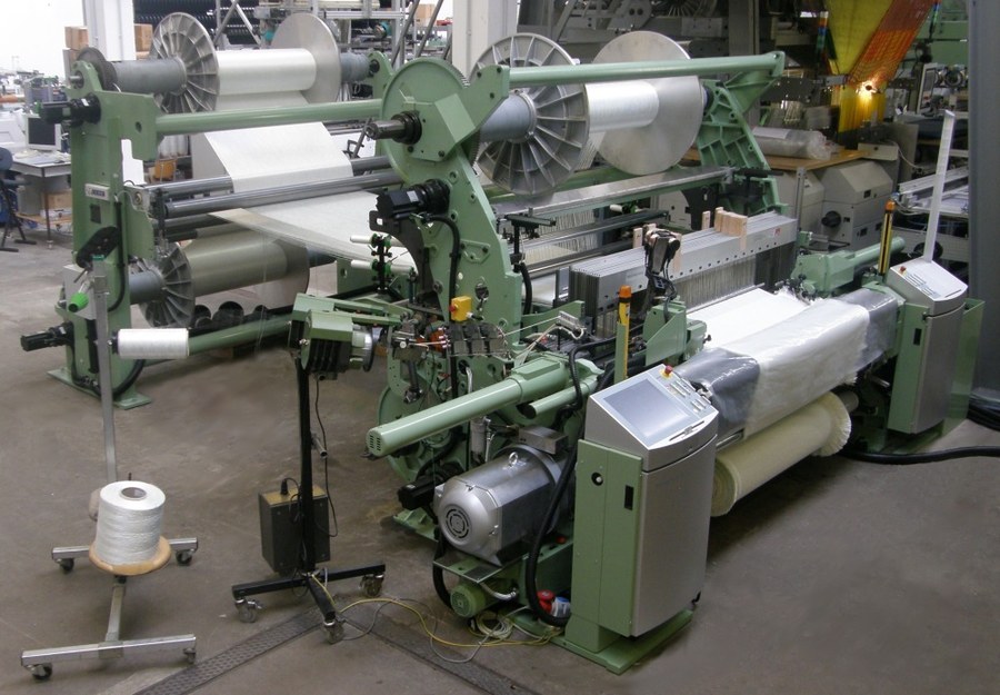 Vandewiele @ Techtextil: Weaving machines for complex fabric structures