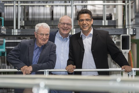 Zukunftspreis 2016 - Team 1 Carbonbeton