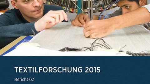 Cover Textilforschungsbericht 2015