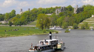 Blick auf Schloss Eckberg