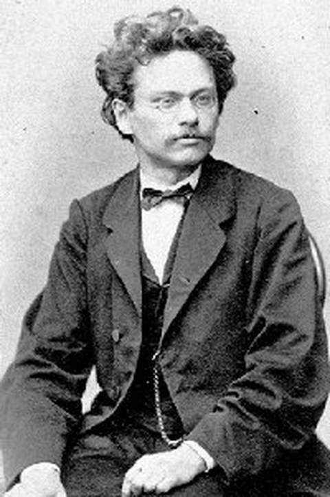 Schwarz-Weiß Porträtfoto von Professor Ernst Hartig