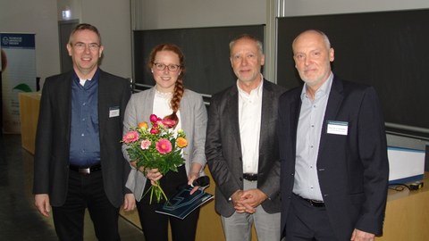 Übergabe des 10. Herbert-Flemming-Preises des Vereins akademischer Holzingenieure e. V. an Theresa Rücker