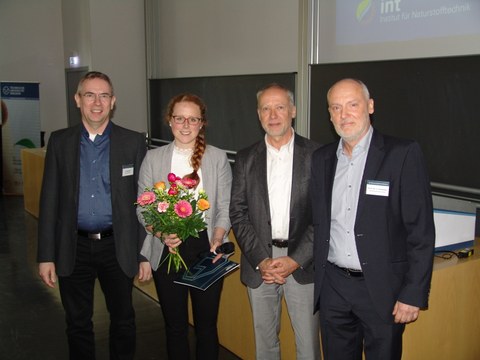 Übergabe des 10. Herbert-Flemming-Preises des Vereins akademischer Holzingenieure e. V. an Theresa Rücker