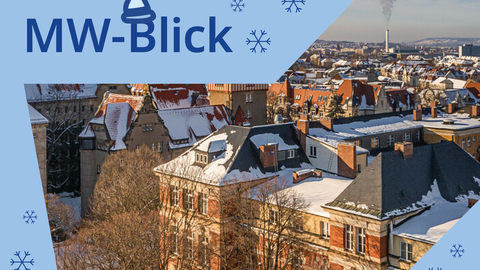 Auf dem Bild ist der Zeuner Bau der TU Dresden zu sehen