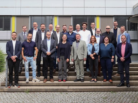 Gruppenfoto der Gründungsmitglieder