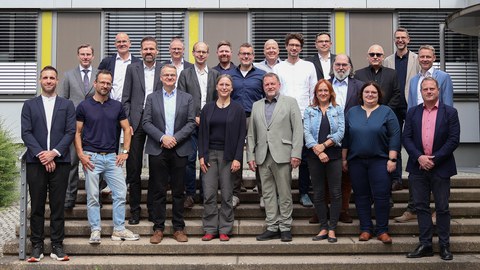 Gruppenfoto der Gründungsmitglieder