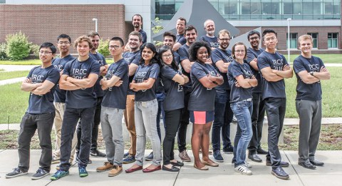 Gruppenfoto der binationalen Summer School zur Kältetechnik.