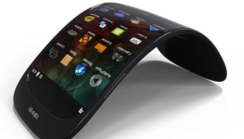 Smartphone-Display mit flexibler OLED Technologie