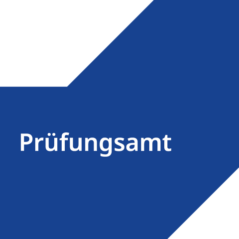 Auf dem Bild ist das Prüfungsamt der