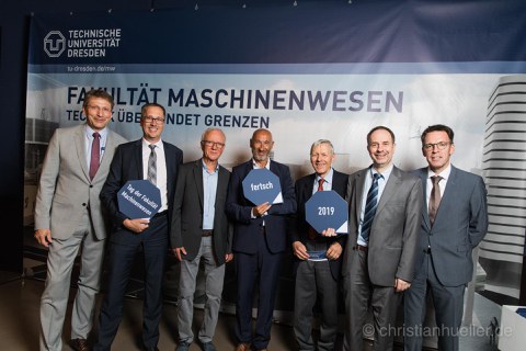 Das Foto wurde zum Tag der Fakultät Maschinenwesen 2019, am 29. Juni im Boulevardtheater Dresden aufgenommen.