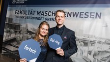 Das Foto wurde zum Tag der Fakultät Maschinenwesen 2019, am 29. Juni im Boulevardtheater Dresden aufgenommen.