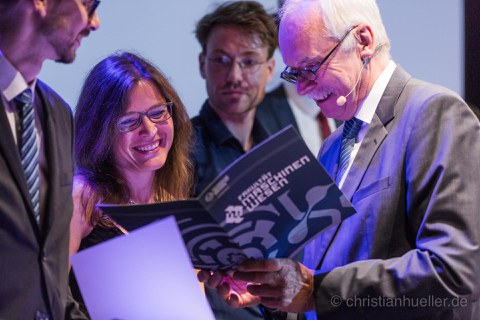 Das Foto wurde zum Tag der Fakultät Maschinenwesen 2019, am 29. Juni im Boulevardtheater Dresden aufgenommen.