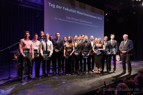 Das Foto wurde zum Tag der Fakultät Maschinenwesen 2019, am 29. Juni im Boulevardtheater Dresden aufgenommen.