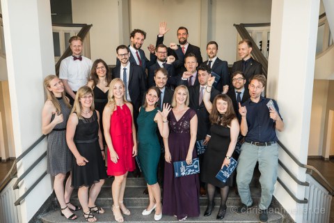 Das Foto wurde zum Tag der Fakultät Maschinenwesen 2019, am 29. Juni im Boulevardtheater Dresden aufgenommen.