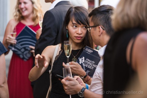 Das Foto wurde zum Tag der Fakultät Maschinenwesen 2019, am 29. Juni im Boulevardtheater Dresden aufgenommen.