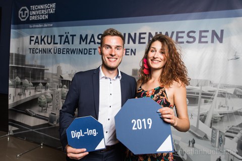 Das Foto wurde zum Tag der Fakultät Maschinenwesen 2019, am 29. Juni im Boulevardtheater Dresden aufgenommen.