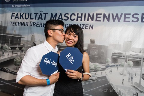 Das Foto wurde zum Tag der Fakultät Maschinenwesen 2019, am 29. Juni im Boulevardtheater Dresden aufgenommen.