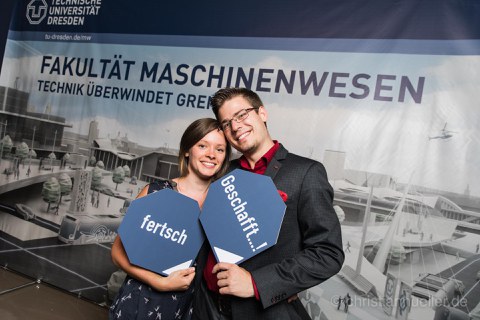 Das Foto wurde zum Tag der Fakultät Maschinenwesen 2019, am 29. Juni im Boulevardtheater Dresden aufgenommen.