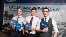 Das Foto wurde zum Tag der Fakultät Maschinenwesen 2019, am 29. Juni im Boulevardtheater Dresden aufgenommen.