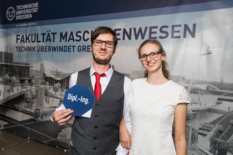 Das Foto wurde zum Tag der Fakultät Maschinenwesen 2019, am 29. Juni im Boulevardtheater Dresden aufgenommen.