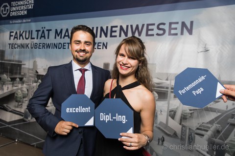Das Foto wurde zum Tag der Fakultät Maschinenwesen 2019, am 29. Juni im Boulevardtheater Dresden aufgenommen.