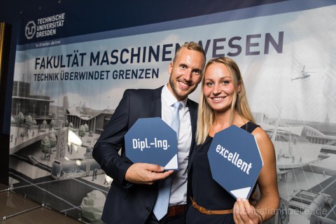 Das Foto wurde zum Tag der Fakultät Maschinenwesen 2019, am 29. Juni im Boulevardtheater Dresden aufgenommen.