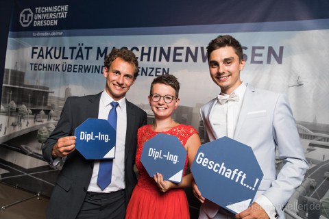 Das Foto wurde zum Tag der Fakultät Maschinenwesen 2019, am 29. Juni im Boulevardtheater Dresden aufgenommen.