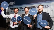 Das Foto wurde zum Tag der Fakultät Maschinenwesen 2019, am 29. Juni im Boulevardtheater Dresden aufgenommen.