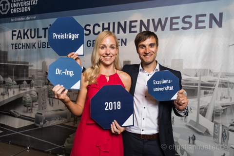 Das Foto wurde zum Tag der Fakultät Maschinenwesen 2019, am 29. Juni im Boulevardtheater Dresden aufgenommen.