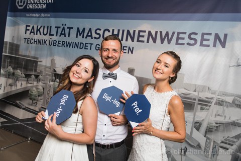 Das Foto wurde zum Tag der Fakultät Maschinenwesen 2019, am 29. Juni im Boulevardtheater Dresden aufgenommen.