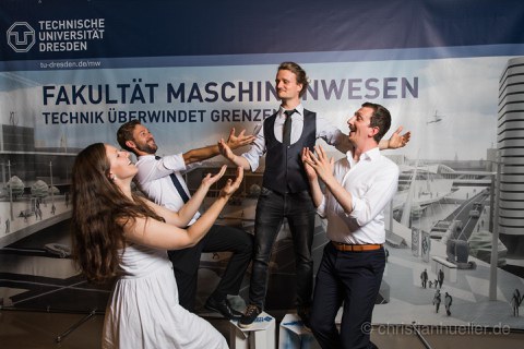 Das Foto wurde zum Tag der Fakultät Maschinenwesen 2019, am 29. Juni im Boulevardtheater Dresden aufgenommen.