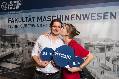 Das Foto wurde zum Tag der Fakultät Maschinenwesen 2019, am 29. Juni im Boulevardtheater Dresden aufgenommen.