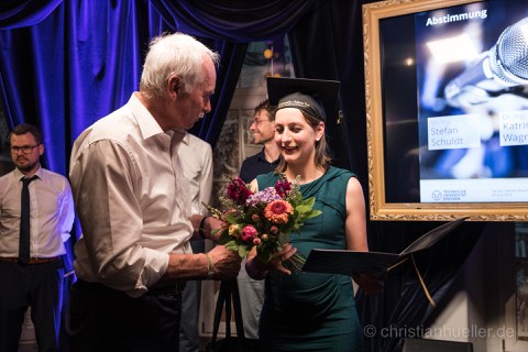 Das Foto wurde zum Tag der Fakultät Maschinenwesen 2019, am 29. Juni im Boulevardtheater Dresden aufgenommen.