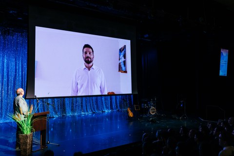 Manfred-Hirschvogel-Preisträger Dr. Gregor Herz mit Videobotschaft beim Tag der Fakultät Maschinenwesen der TU Dresden