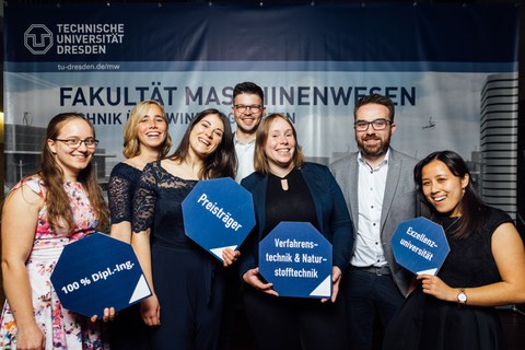 Absolventen des Jahrganges 2020/21 zum Tag der Fakultät am 09. Oktober 2021.