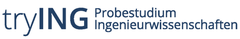 Dieses Bild zeigt das Logo des tryING Probestudium Ingenieurwissenschaften in Form eines Schriftzuges.