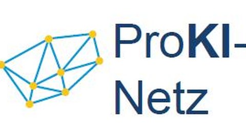 Logo des ProKI Netzes Punkte mit Linien verbunden