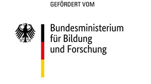 Förderlogo vom Bundesministerium für Bildung und Forschung 