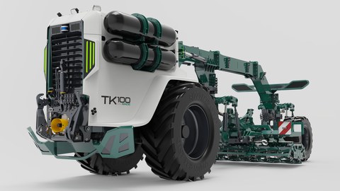 Autonomer Feldroboter „innoMADE TK100"