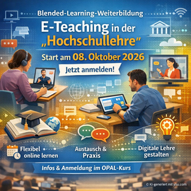 Werbeplakat für Weiterbildung