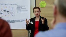 Impressionen vom Netzwerkstudio für die Energieforschung