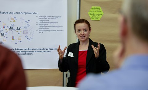 Impressionen vom Netzwerkstudio für die Energieforschung