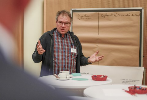 Impressionen vom Netzwerkstudio für die Energieforschung