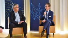 Blick auf die Gäste der Podiumsdiskussion