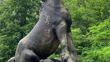 Zentaur Statue im Dresdner Albertpark