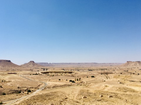 Landschaft von Tunesien